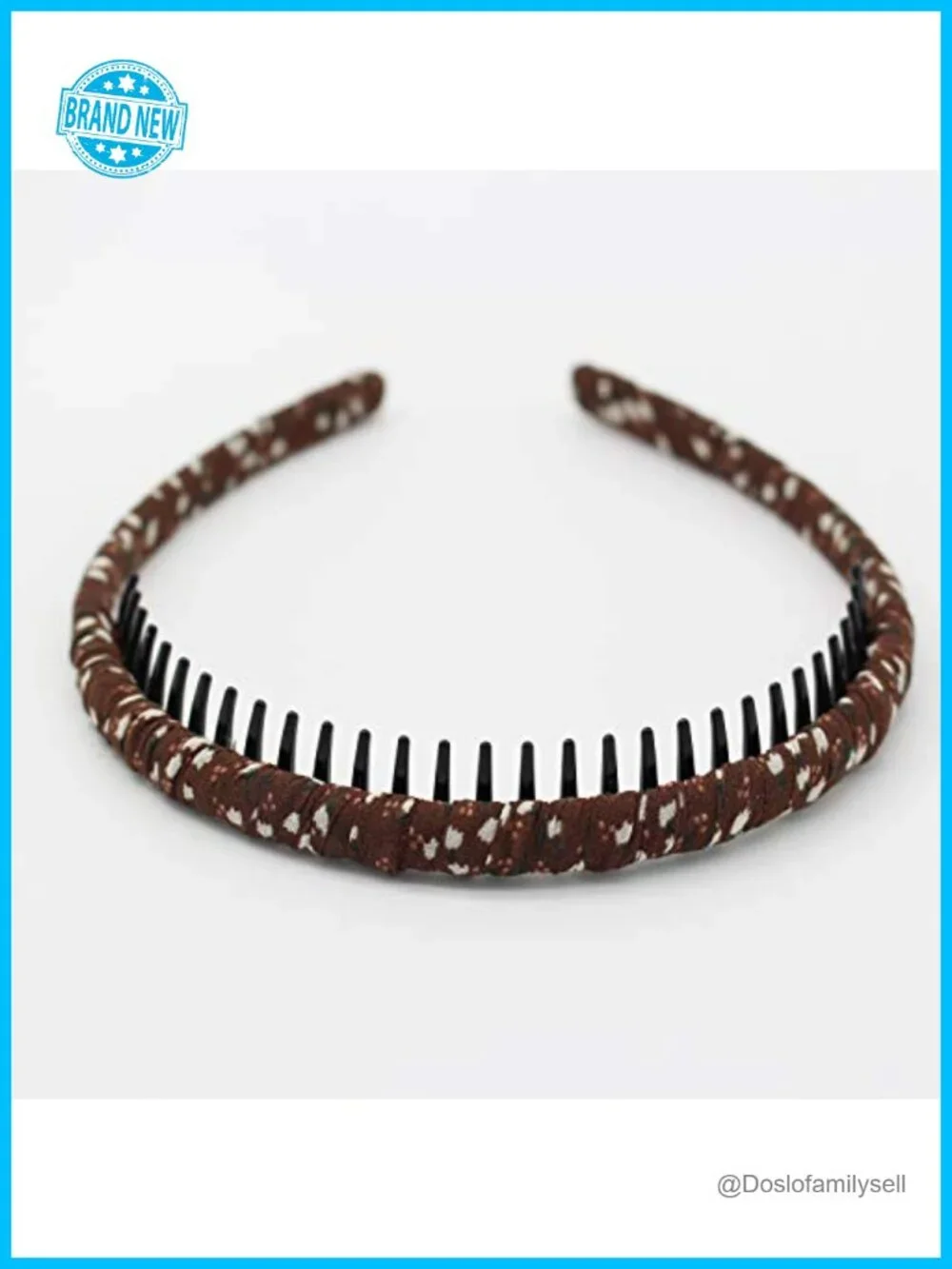 Non-slip Fashion Floral Teeth Headband Hair Accessories Soft Comfy Hair Hoop 4